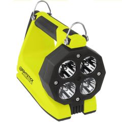 Phare ATEX INTEGRITAS 84 avec aimant et tête articulée - chargeur 230V + 12V - orange